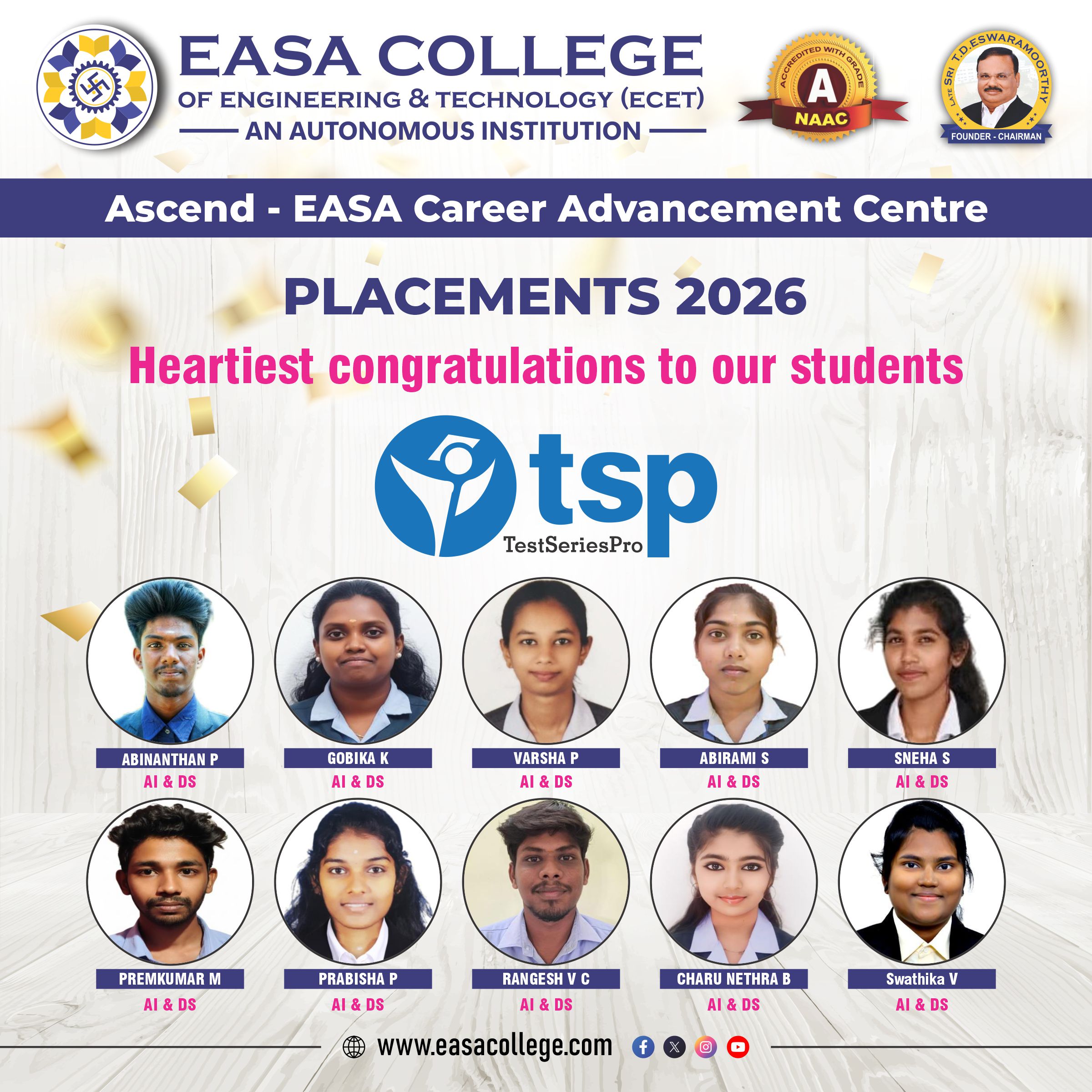 Placed Student